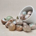 agate fleur de cerisier verte 1