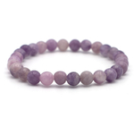 ronde 6 mm 1 bracelet en pierre naturelle de lépidolite copie