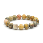 ronde 12 mm 1 bracelet en pierre naturelle dagate crazy lace