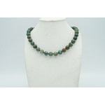 ronde 12 mm 1 collier en pierre naturelle de turquoise dafrique