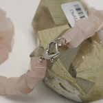 F cube 1 collier pierre naturelle quartz rose