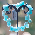 F %22Ts baroque%22 bracelet 1 pierre naturelle damazonite