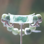 création %22pigu%22 courbé 1 bracelet pierre naturelle de jade