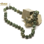 ronde 10 mm 1 collier en pierre naturelle de jade néphrite de canada