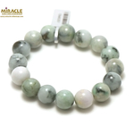 ronde 13 mm marbré bracelet pierre naturelle de jade