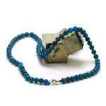 ronde 6 mm collier en pierre naturelle d'apatite