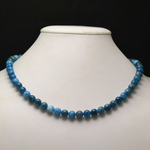 ronde 8 mm 1 collier en pierre naturelle dapatite