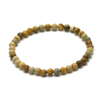 ronde 4 mm bracelet en pierre naturelle de jaspe paysage