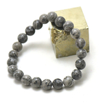 ronde 8 mm bracelet en pierre naturelle de Pinolite