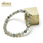 ronde 6 mm bracelet en pierre naturelle de jade des Andes
