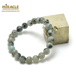 ronde 8 mm bracelet en pierre naturelle de jade des Andes