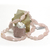 pendentif brut 2 collier pierre naturelle quartz rose