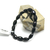 F olive facettée bracelet pierre neturelle onyx