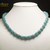 A ronde 10 mm collier en pierre naturelle d'amazonite