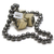 ronde 12 mm  collier en pierre naturelle d'hématite