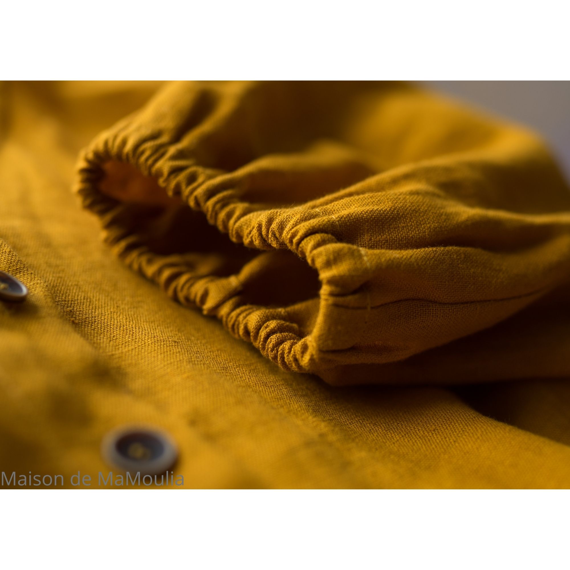 robe-midi-femme-manches-ballon-pur-lin-lave-français-offon-maison-de-mamoulia-jaune- moutarde-