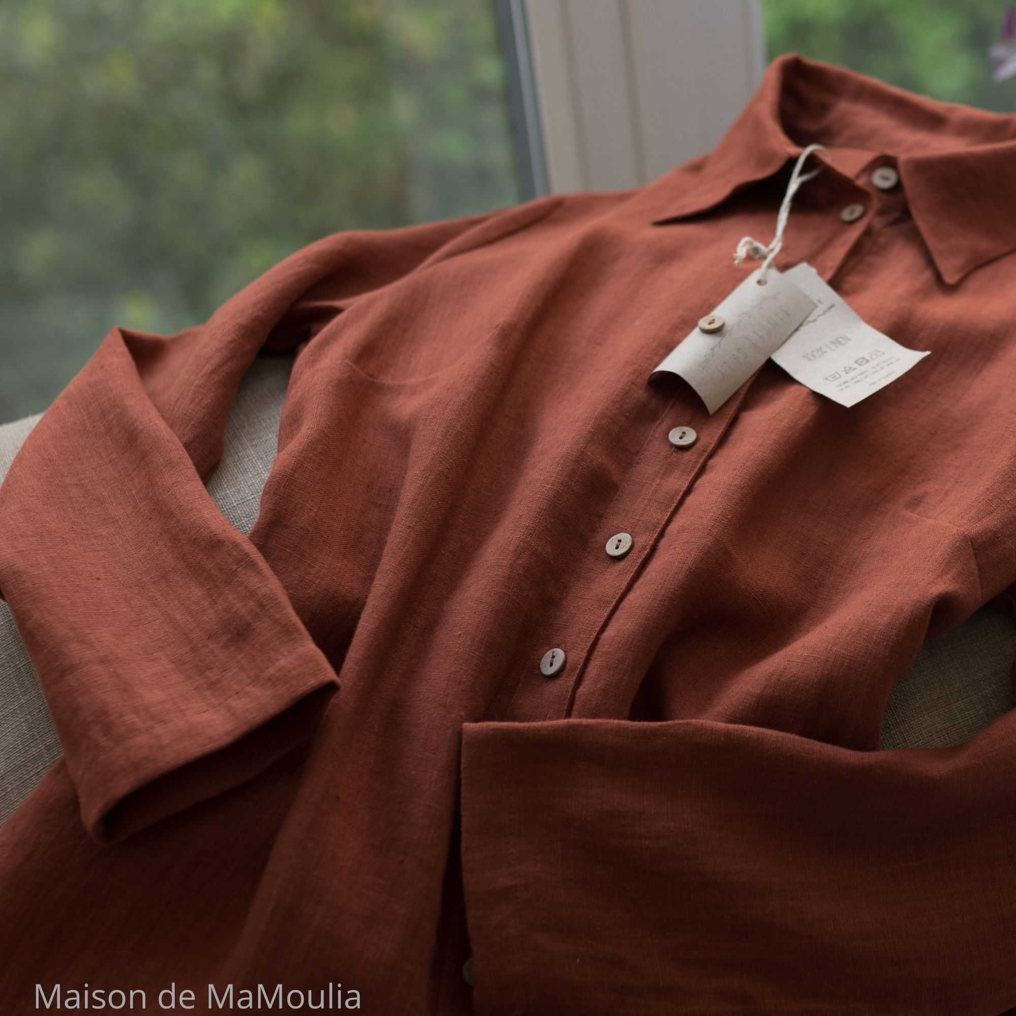 robe-chemise-femme-pur-lin-lave-simplygrey-maison-de-mamoulia-rouge-brique-terracotta