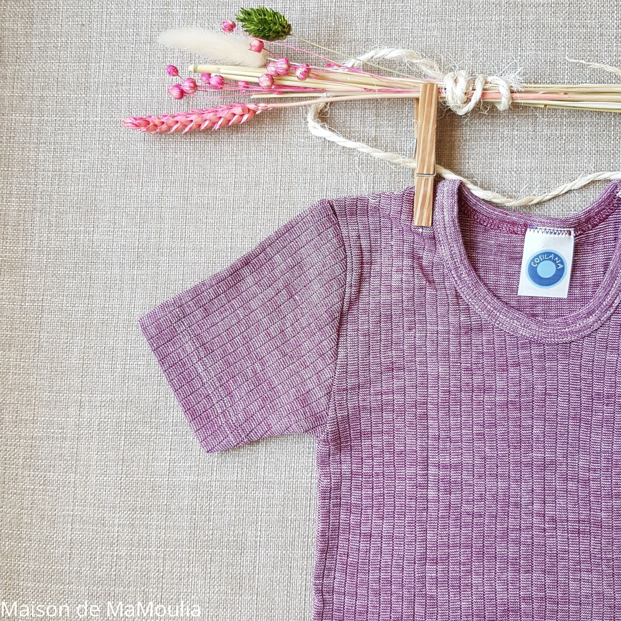 tshirt-manches-courtes-thermoregulateur-cosilana-laine-soie-coton-bio-enfant-maison-de-mamoulia-bordeaux-melange