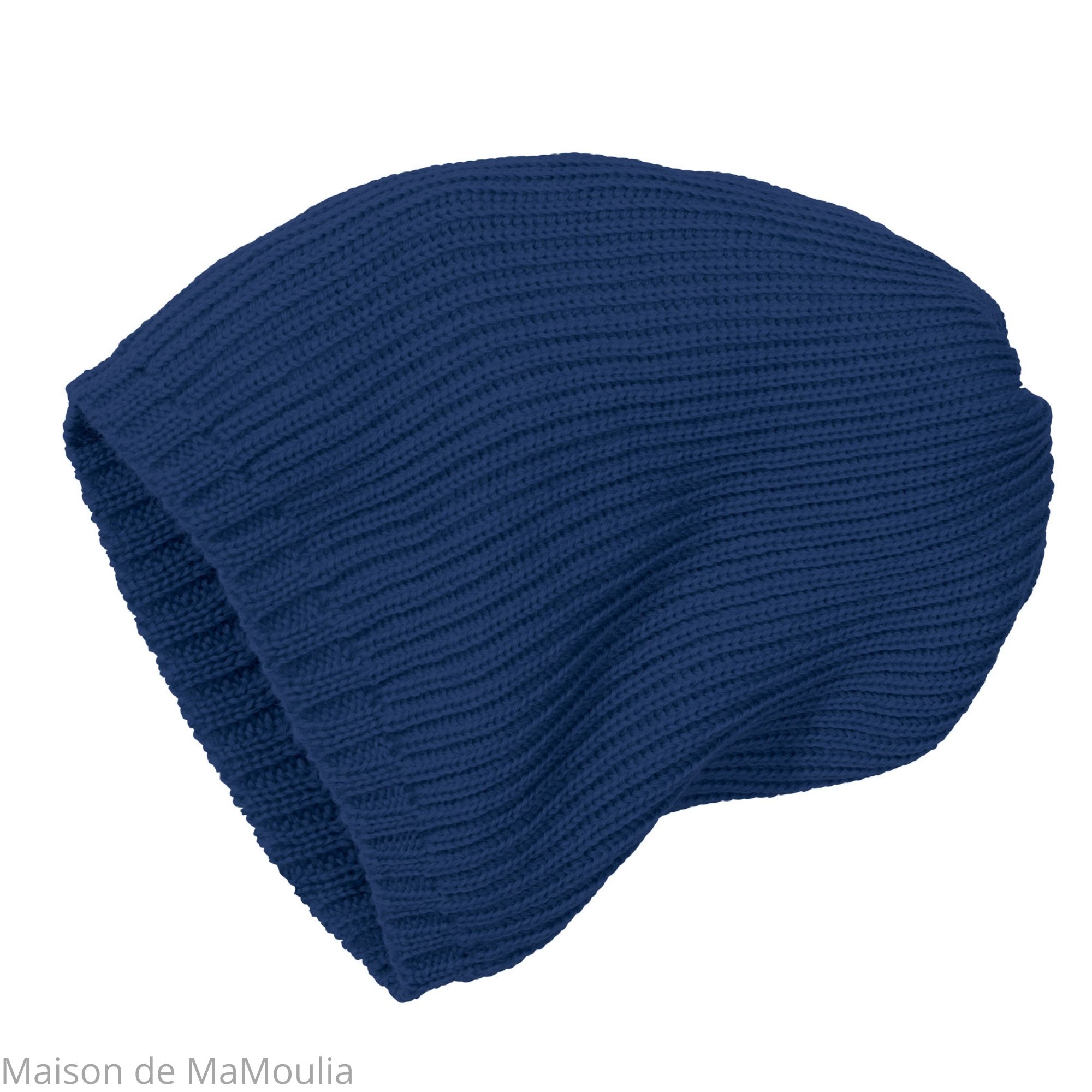 bonnet-beanie-enfant-adulte-disana-laine-merinos-tricote-maison-de-mamoulia-bleu-marine