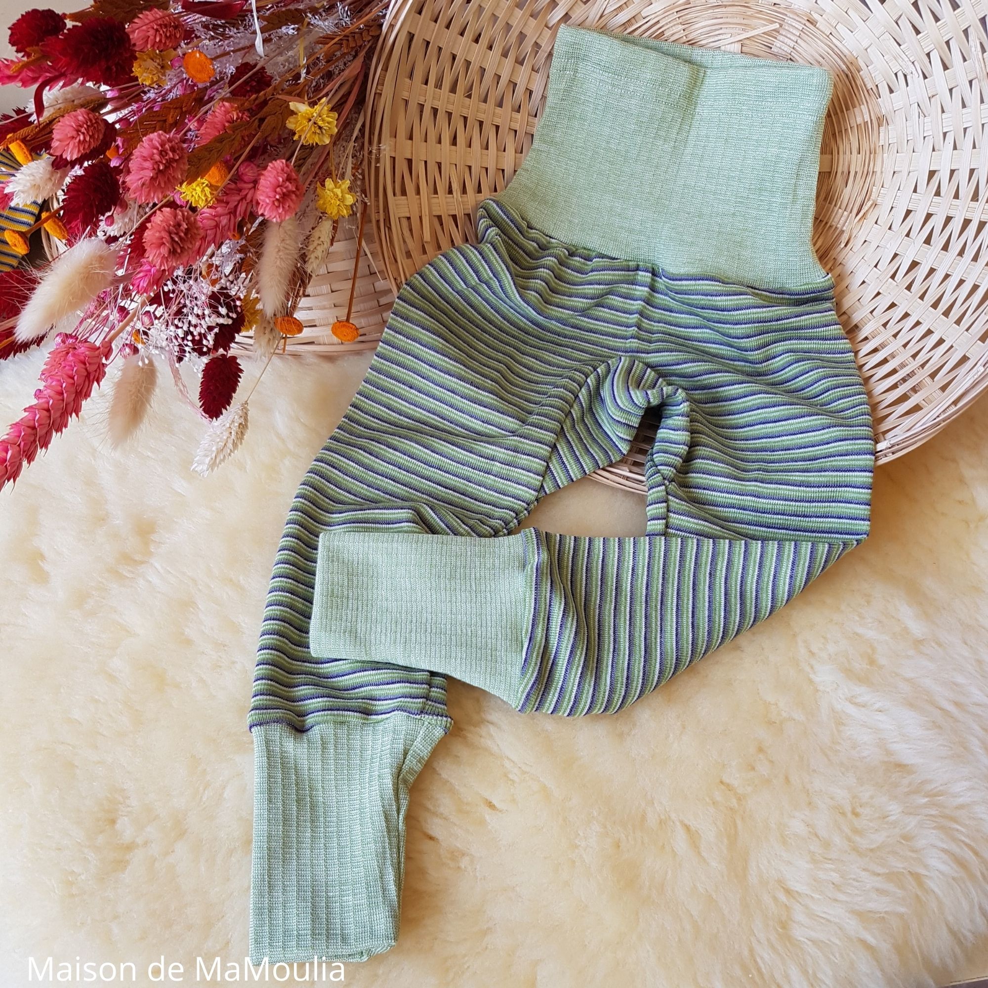 pantalon-taille-large-cosilana-laine-soie-bio-bebe-enfant-maison-de-mamoulia-rayures-vert-violet---