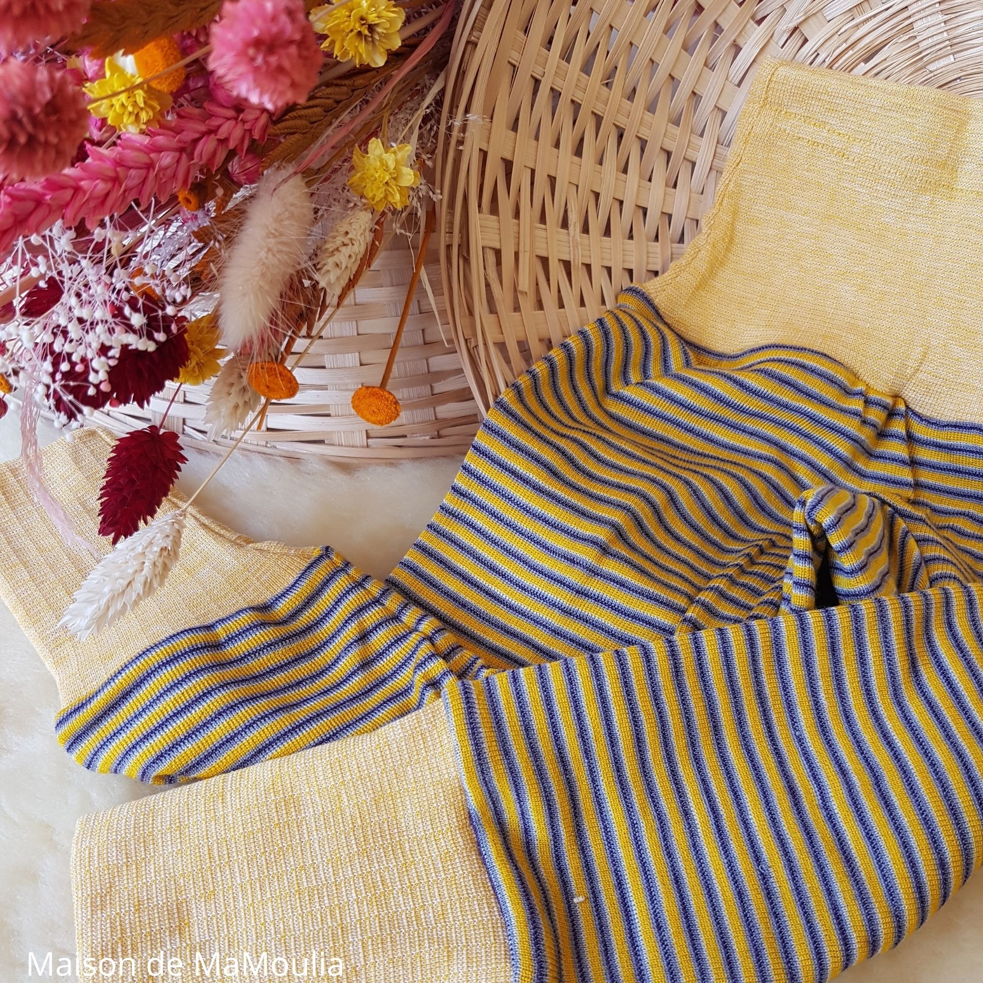 pantalon-taille-large-cosilana-laine-soie-bio-bebe-enfant-maison-de-mamoulia-rayures-jaune-violet