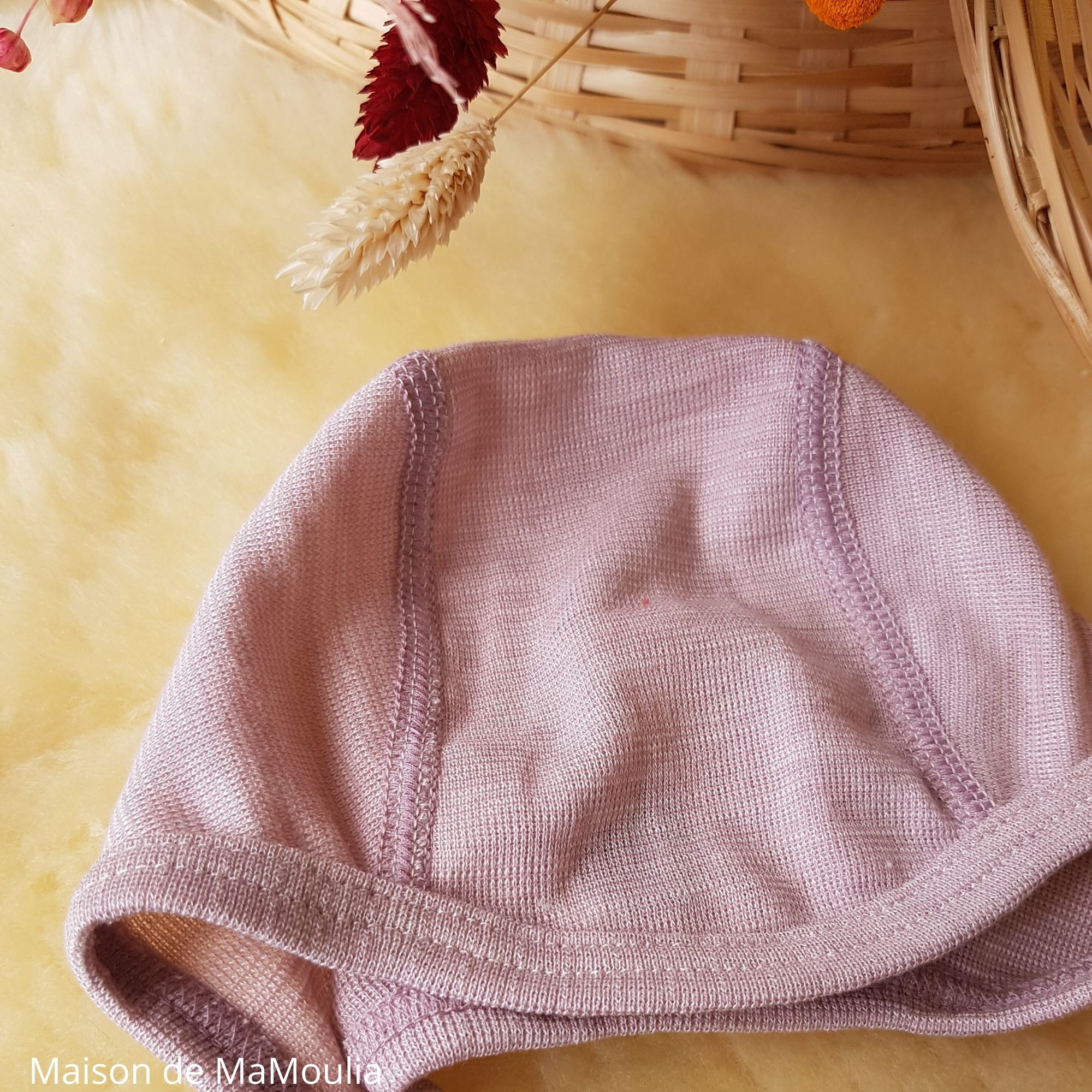 bonnet-chapeau-thermoregulateur-cosilana-laine-soie-bio-bebe-maison-de-mamoulia-rose-