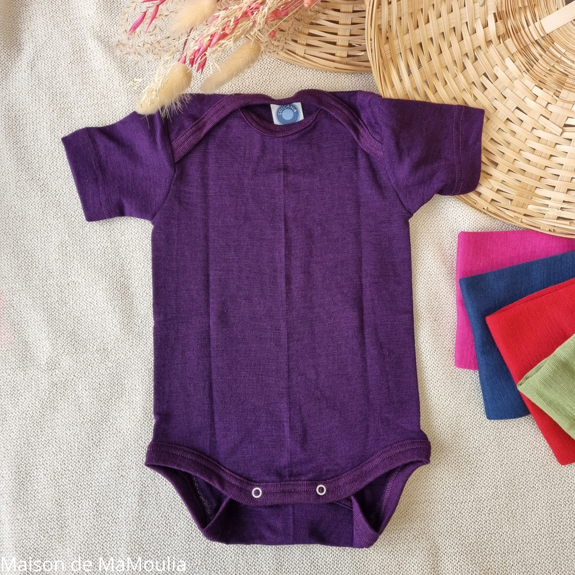 body-cosilana-laine-soie-bio-bebe-enfant-maison-de-mamoulia-manches-courtes-violet