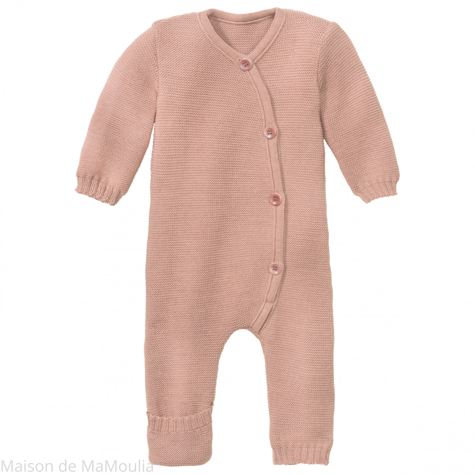 disana-combinaison-tricotée-bebe-pure-laine-merinos-bio-maison-de-mamoulia-rose-
