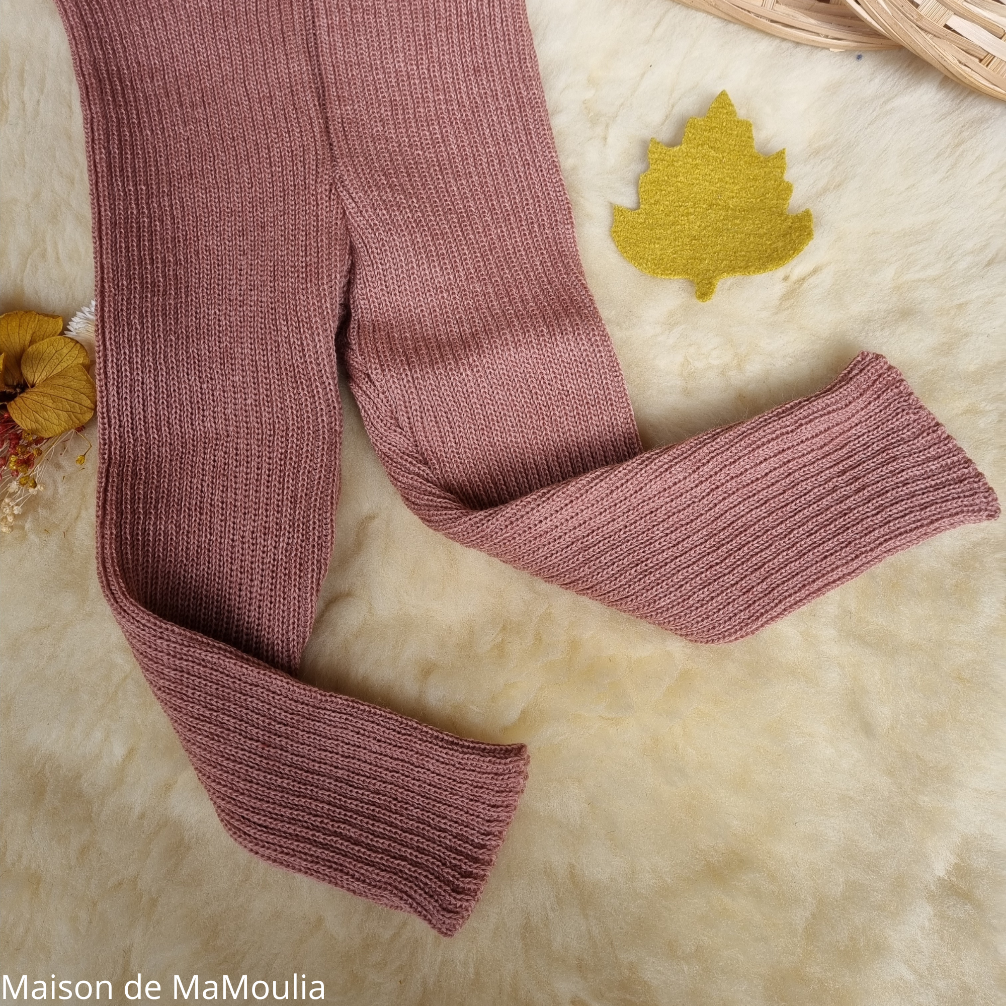 disana-legging-collant-pure-laine-merinos-tricotée-bebe-enfant-maison-de-mamoulia- rose