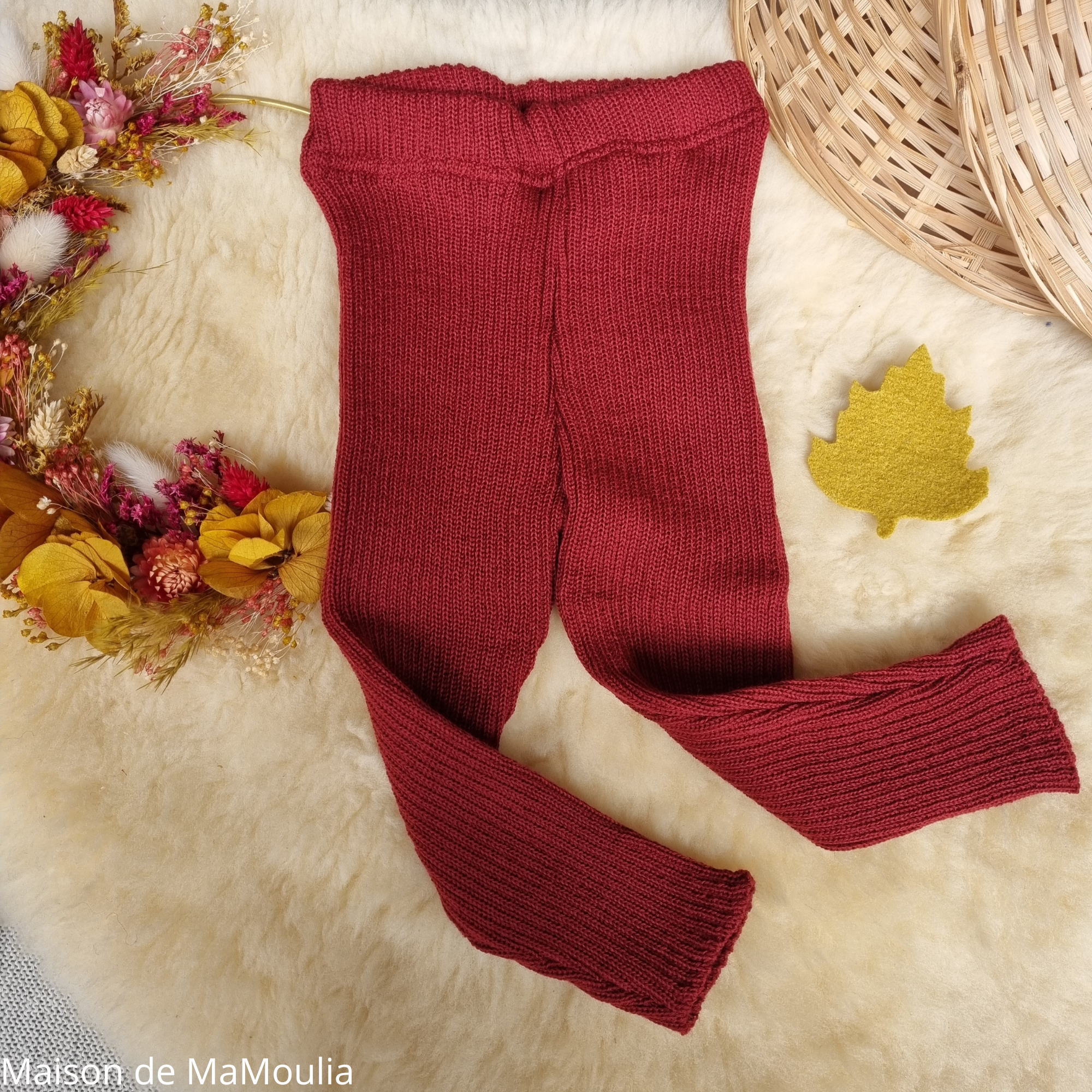 disana-legging-collant-pure-laine-merinos-tricotée-bebe-enfant-maison-de-mamoulia-rouge-bordeaux-fonce