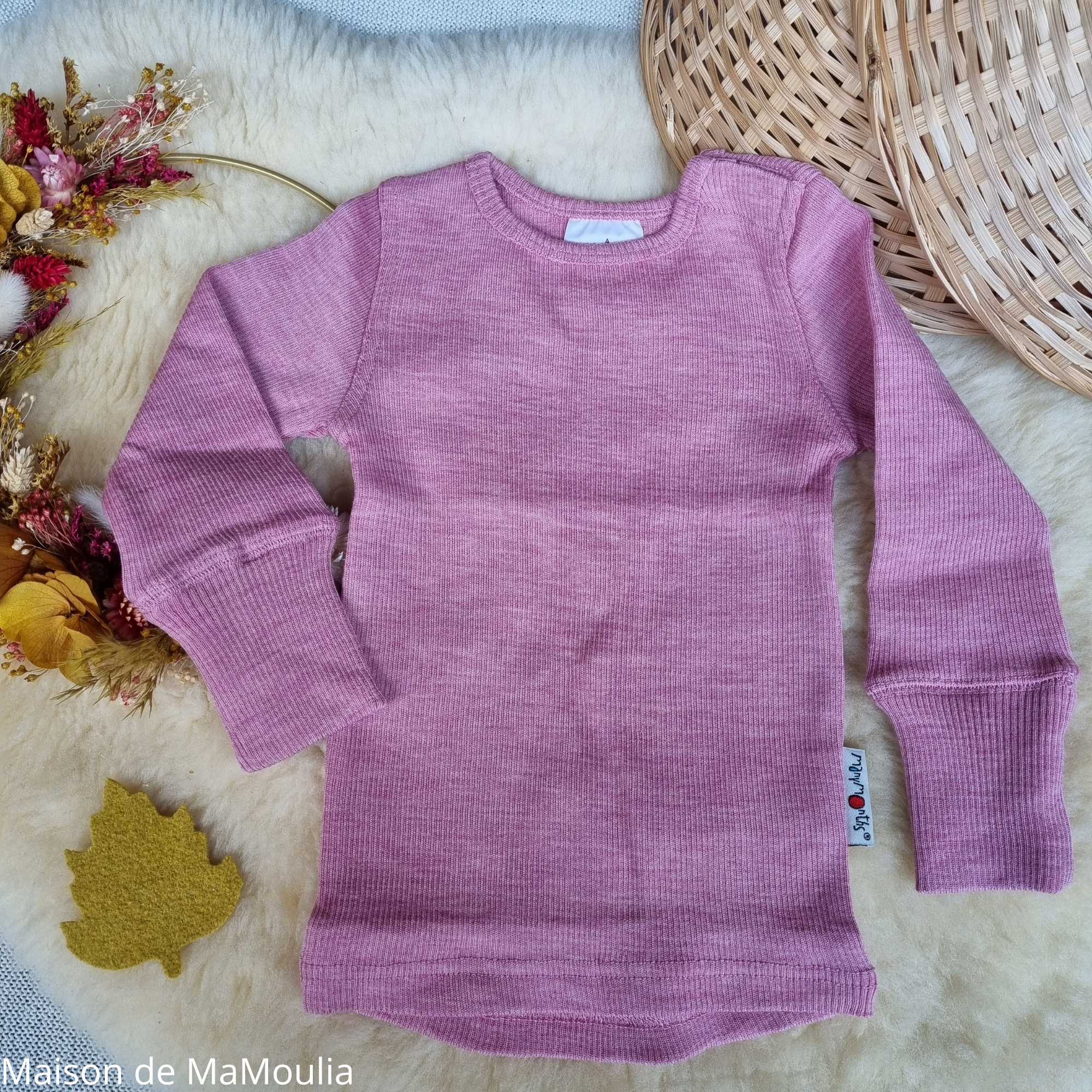 manymonths-tshirt-manches-longues-ajustable-evoluif-enfant-laine-merinos-maison-de-mamoulia-westwind-rose-