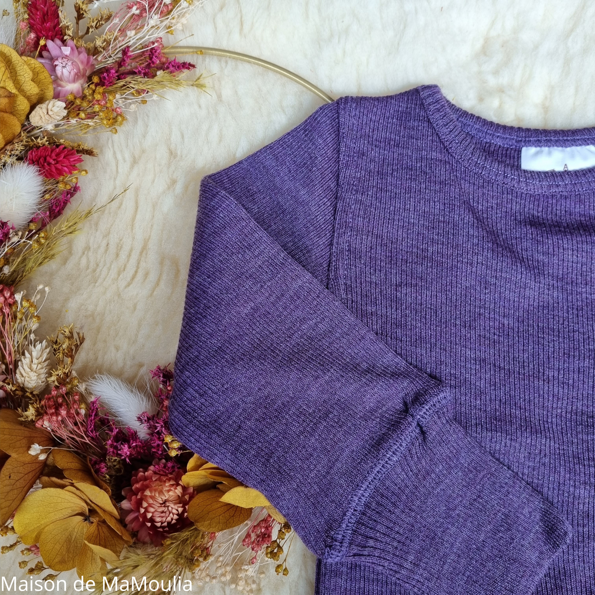 manymonths-tshirt-manches-longues-ajustable-evoluif-enfant-laine-merinos-maison-de-mamoulia-dusty-grape- violet