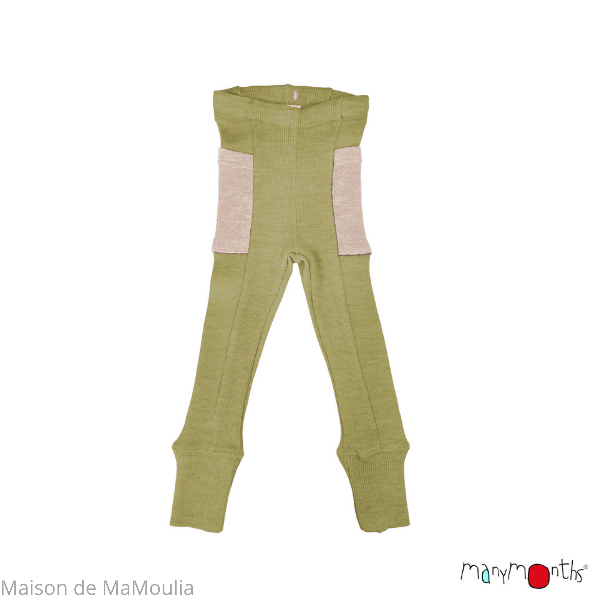 manymonths-legging-ajustable-poches-evolutif-enfant-laine-merinos-maison-de-mamoulia-pea-puree-vert