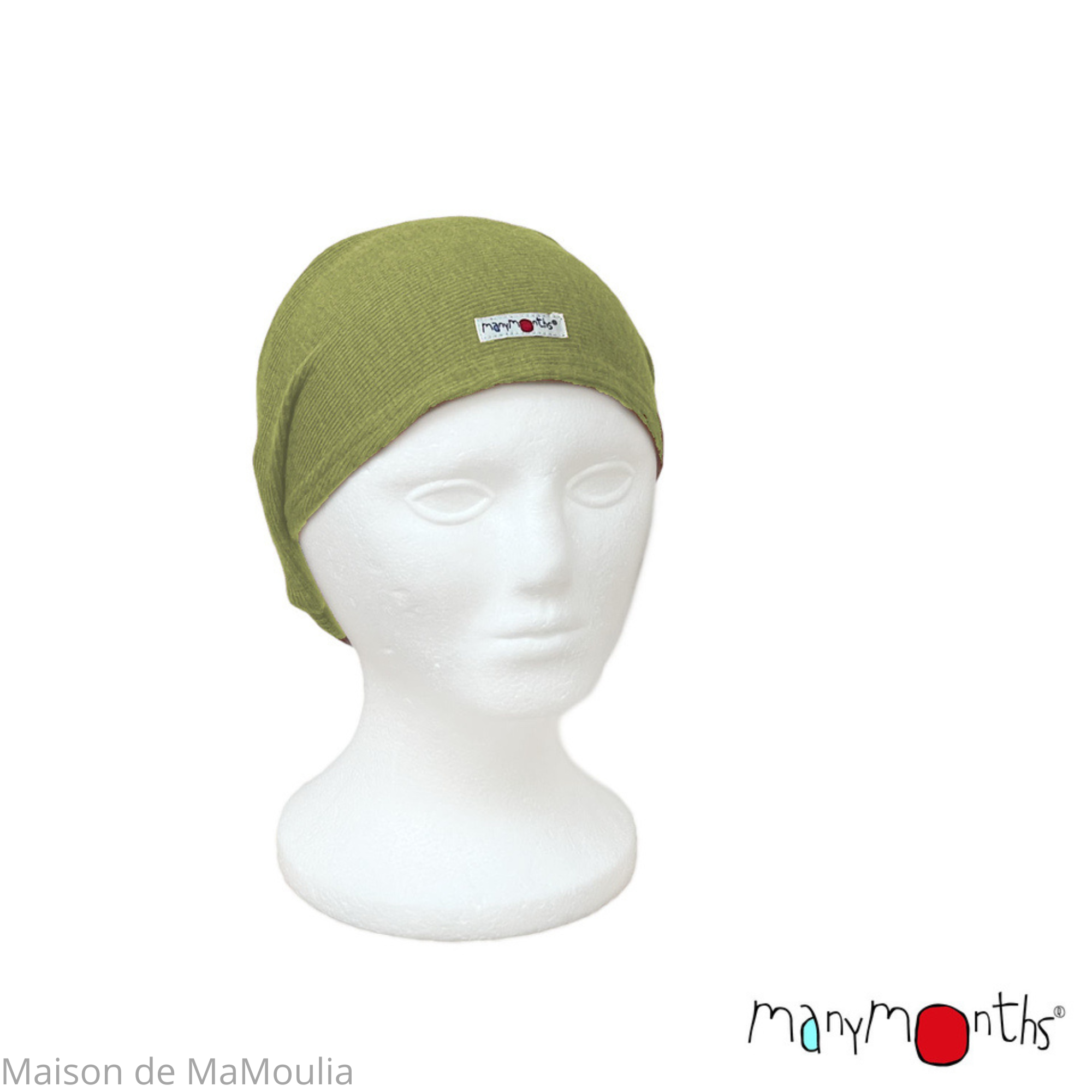 manymonths-bandeau-headband-harmony-enfant-adulte-laine-merinos-maison-de-mamoulia-pea-puree-vert