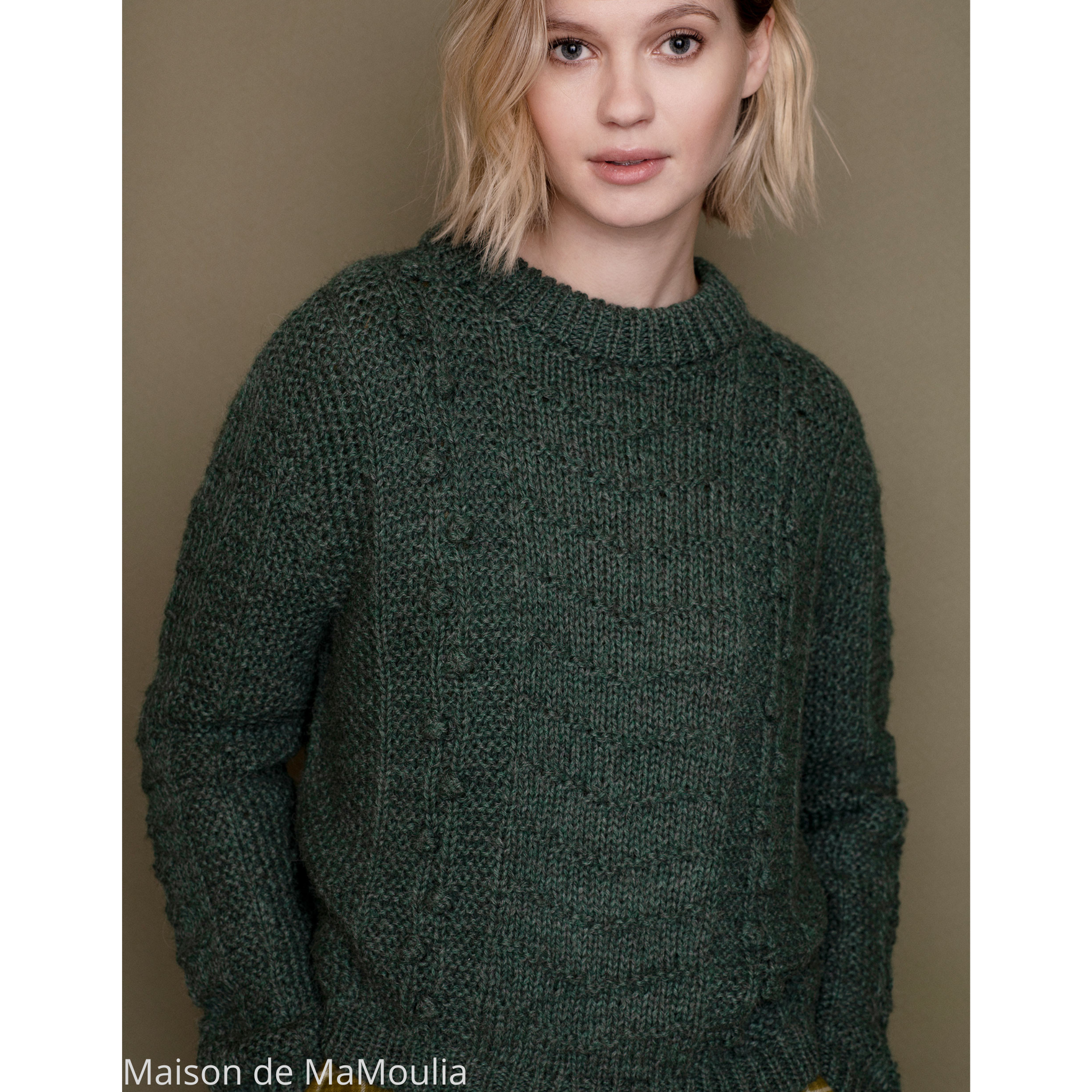 serendipidy-organic-alpaga-dot-sweater-pull-gilet-femme-maison-de-mamoulia-vert- eau- northsea-