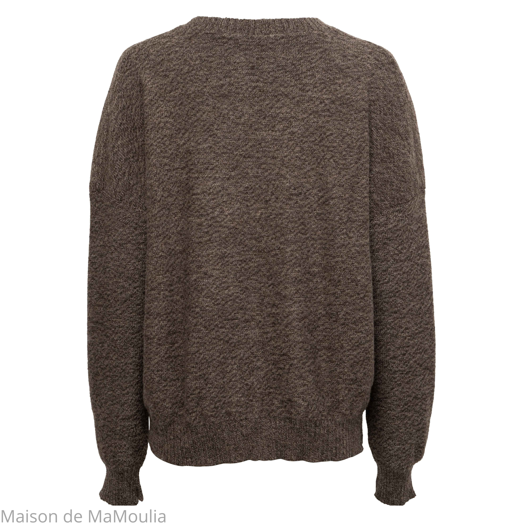 pull-sweater-femme-pure-angora-minimalisma-maison-de- mamoulia-marron- melange