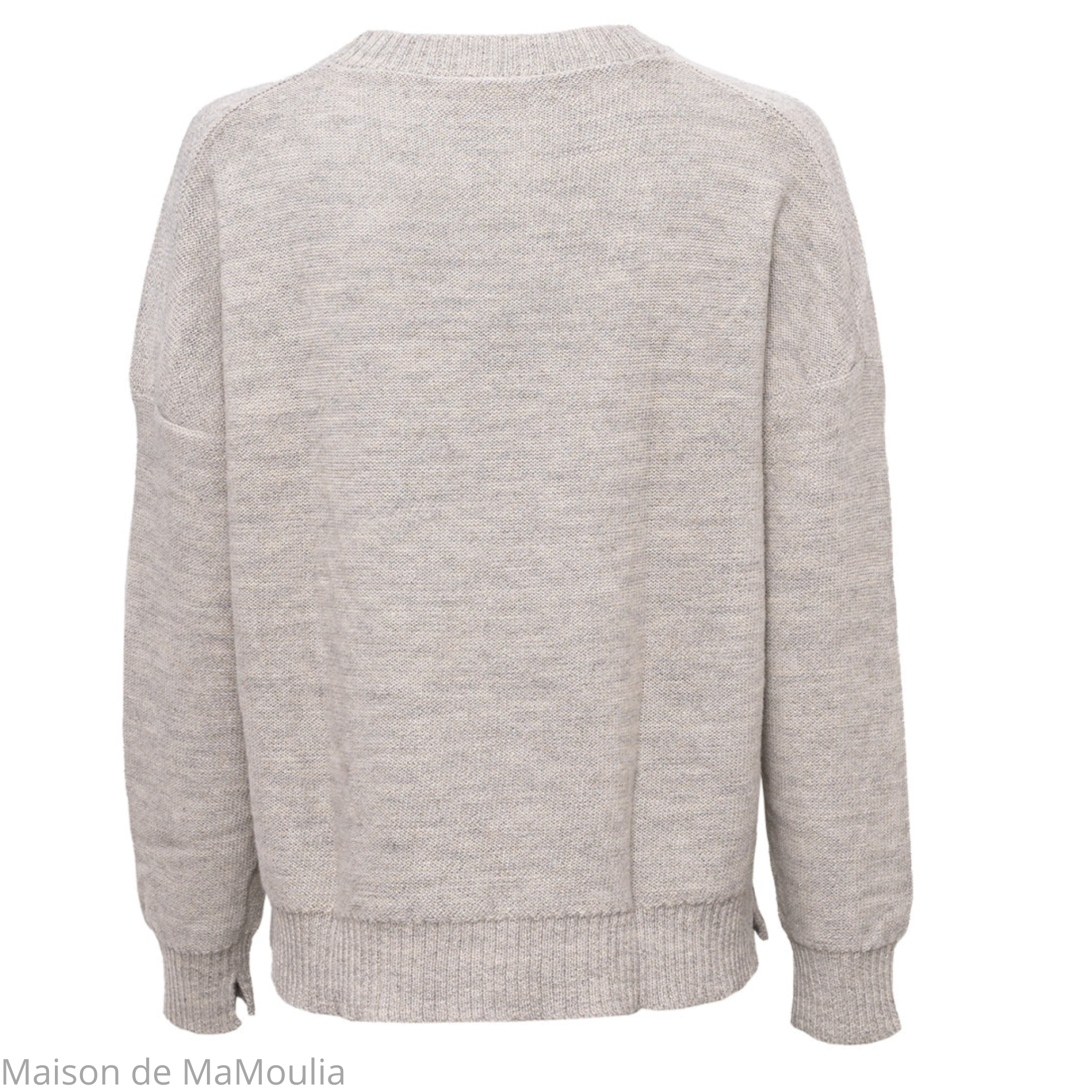 pull-sweater-femme-pure-angora-minimalisma-maison-de- mamoulia-Light Grey
