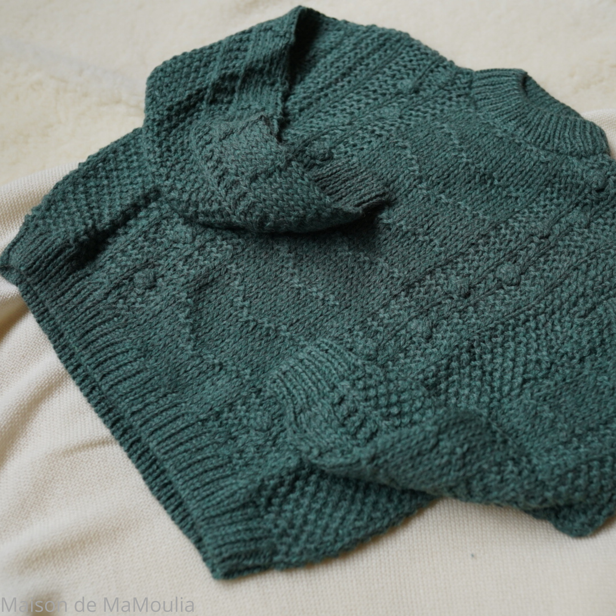 serendipidy-organic-alpaga-dot-sweater-pull-gilet-femme-maison-de-mamoulia-vert-eau- northsea-vert-deau