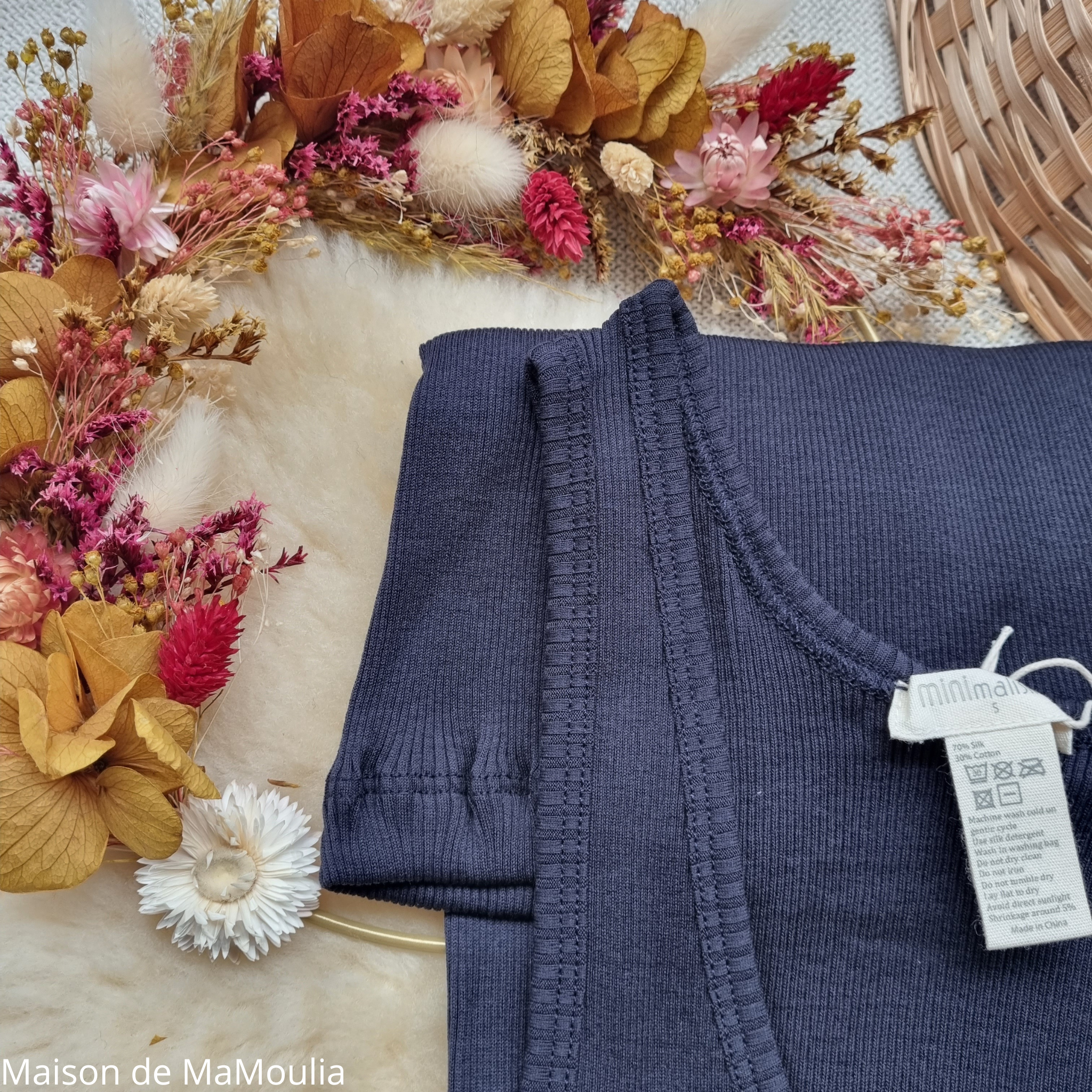 minimalisma-Gudrun - tshirt-debardeur-soie-coton-femme-maison-de- mamoulia -dark- bleu