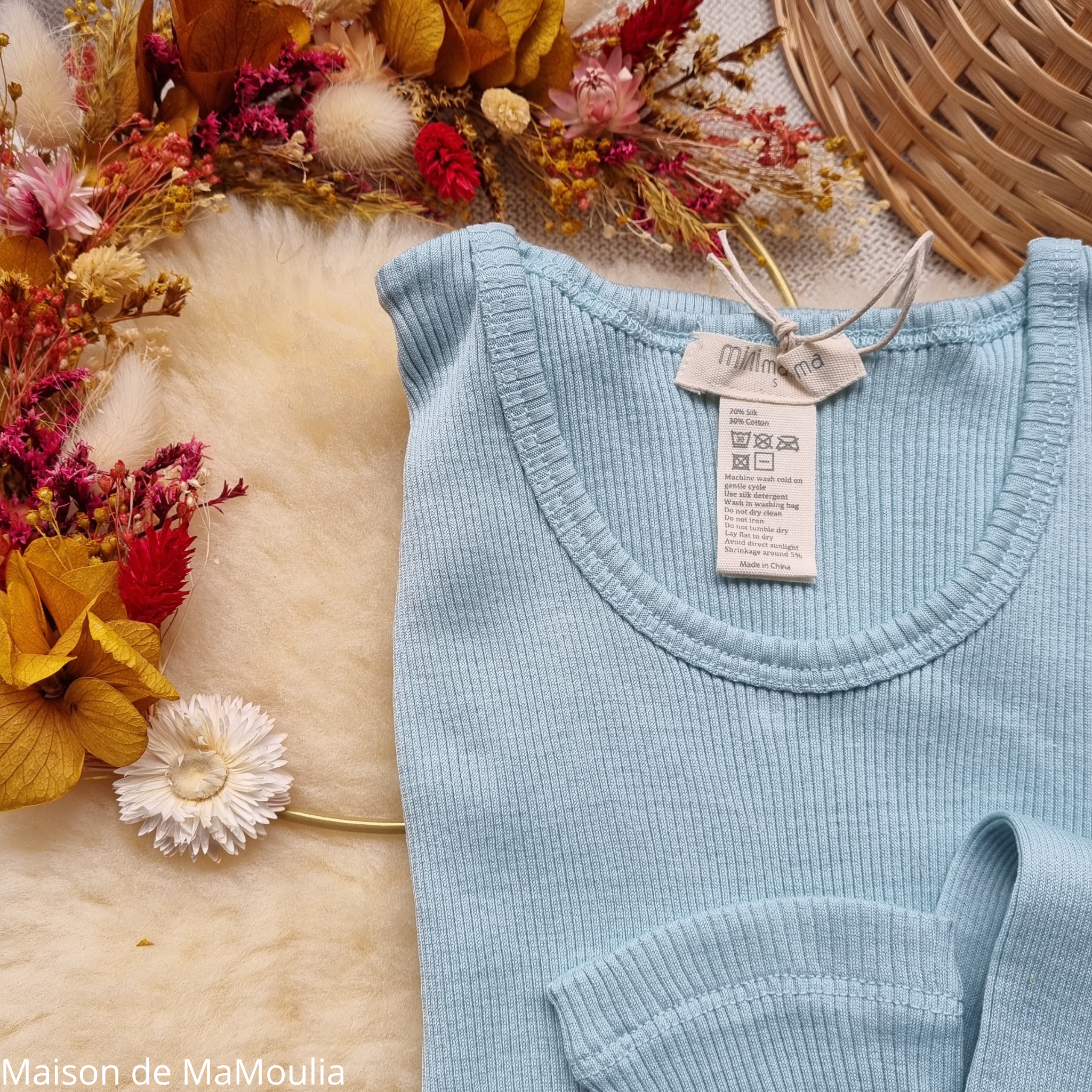 minimalisma-Gudrun - tshirt-top-manches-longues-soie-coton-femme-maison-de-mamoulia- Waterfall-bleu- clair