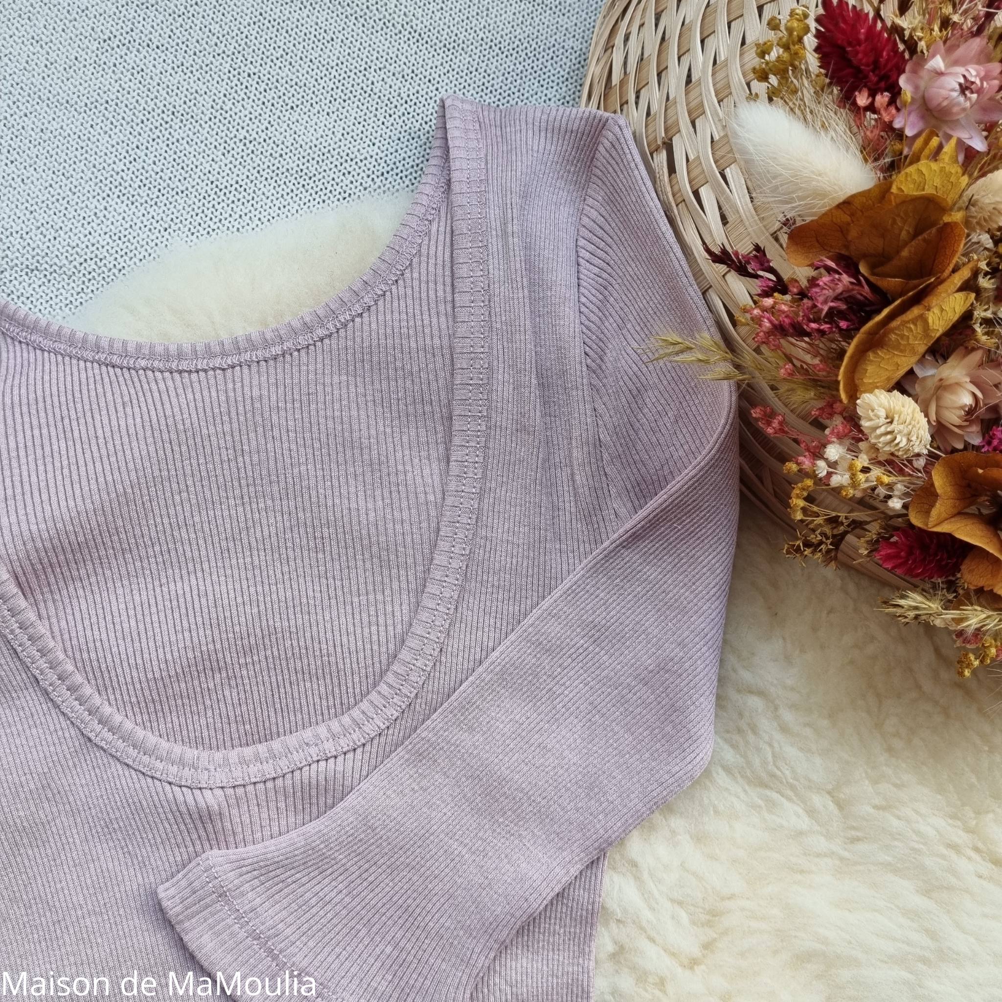 minimalisma-gym- tshirt-top-manches-courtes-34-soie-coton-femme-maison-de-mamoulia -dusty-rose