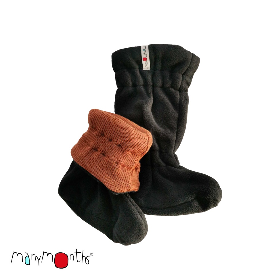 manymonths-chaussons-booties-bebe-laine-merinos-polaire-maison-de-mamoulia-potters-clay-noir