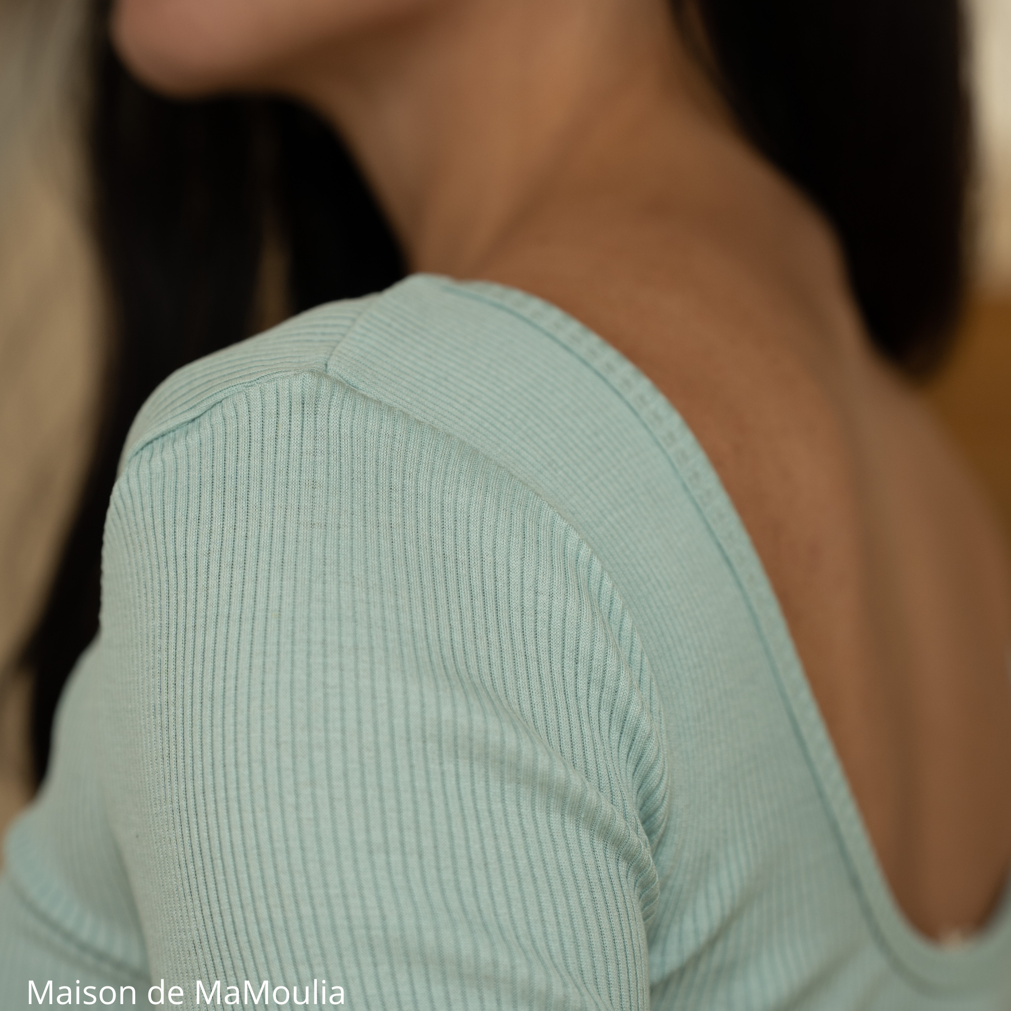 minimalisma-gym- tshirt-top-manches-courtes-34-soie-coton-femme-maison-de-mamoulia - Waterfall-bleu- clair