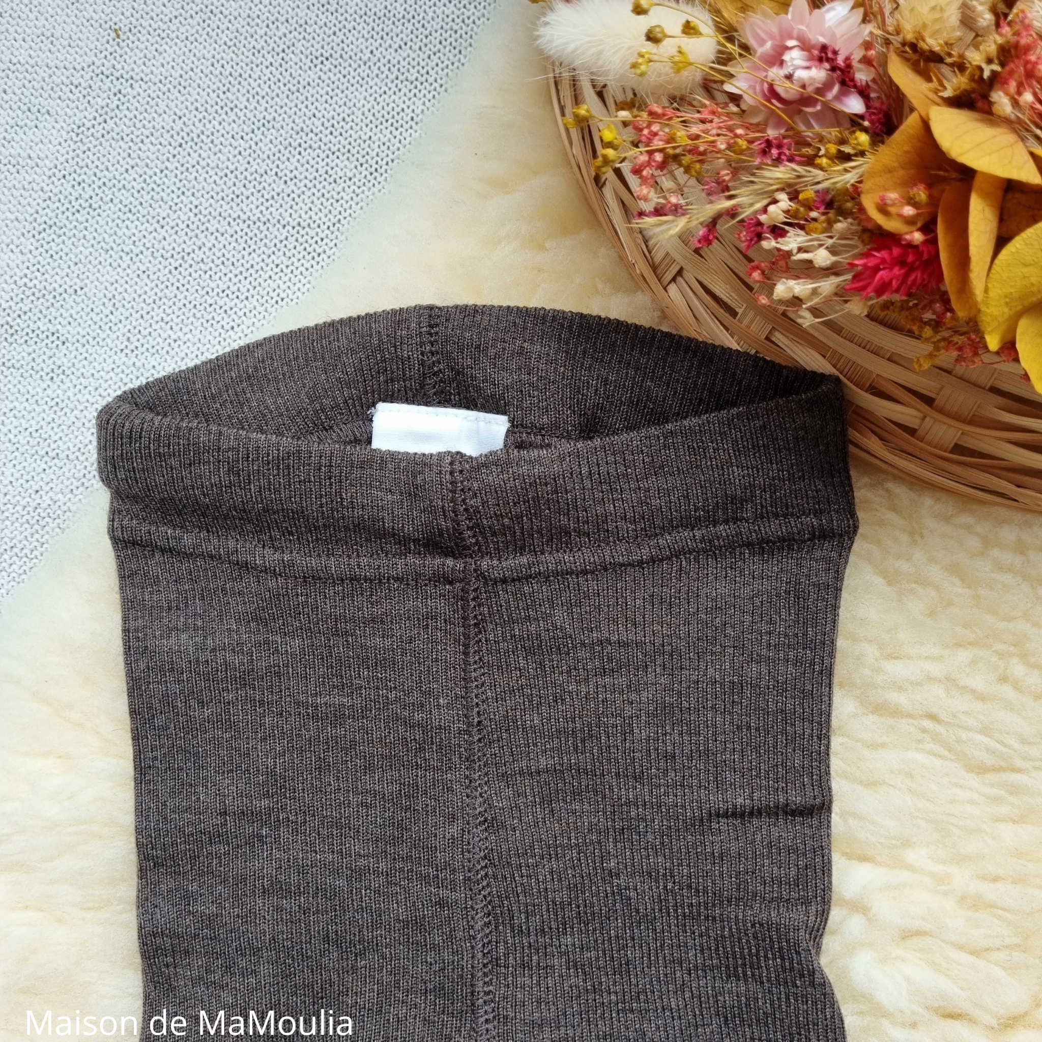 manymonths-pantalon-legging-genouilleres-laine-merinos-enfant-maison-de-mamoulia-hippopotamus -marron-