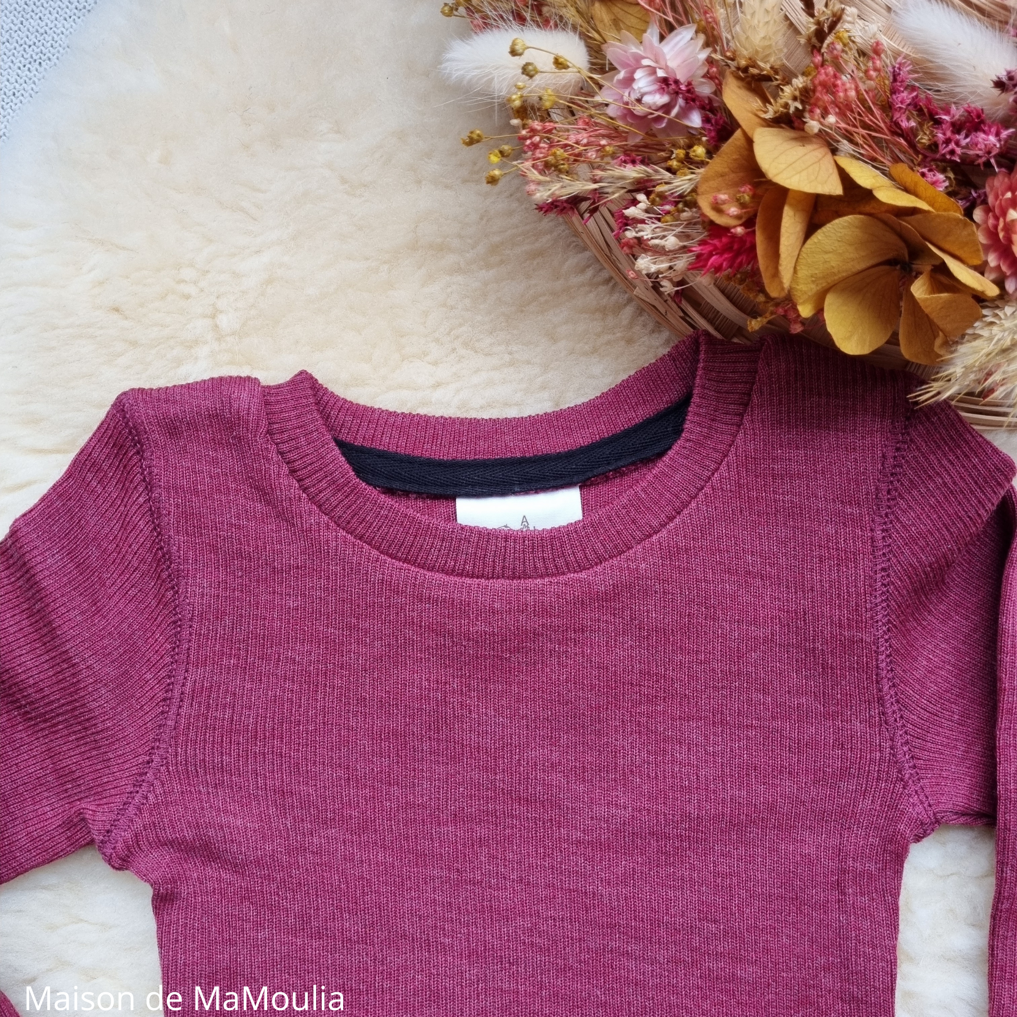 manymonths-robe-evolutive-laine-merinos-bebe-enfant-maison-de-mamoulia-dark- cerise-rose-fonce-