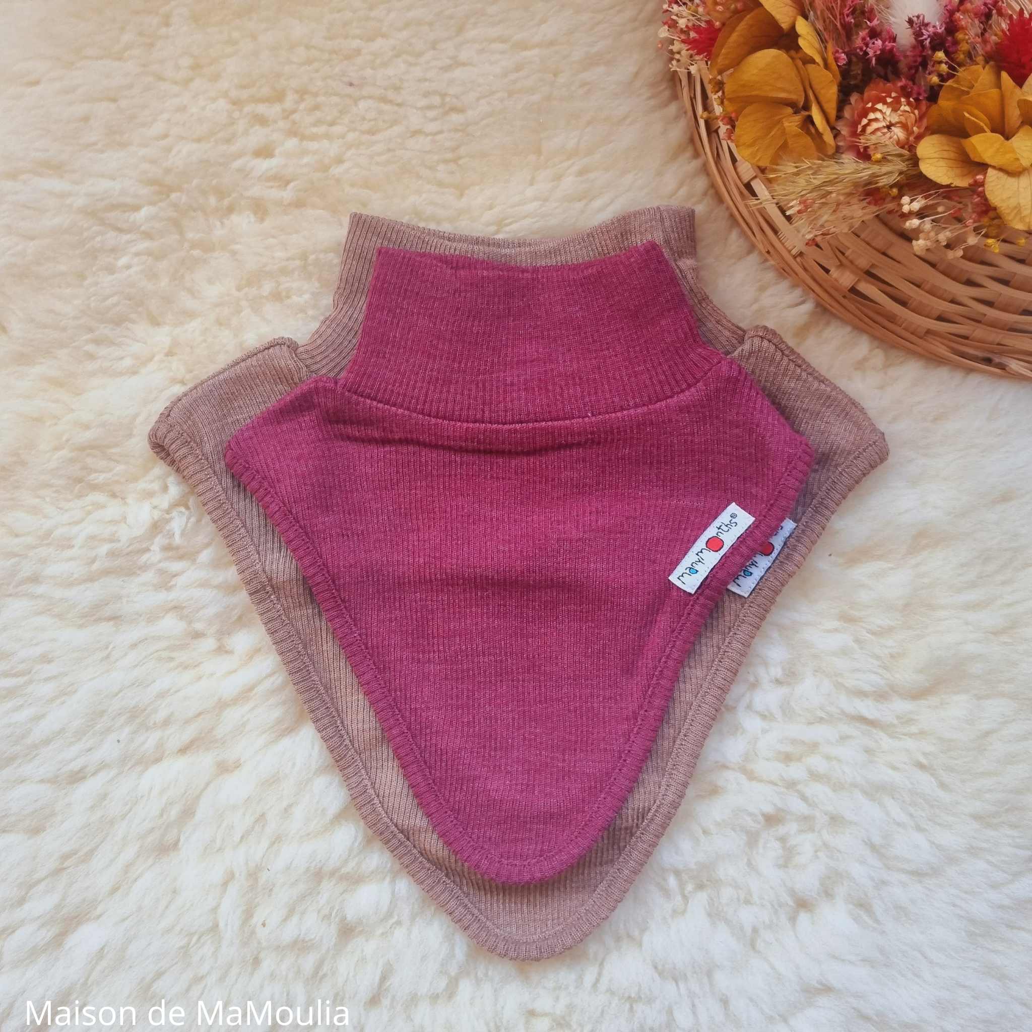 manymonths-col-dickie-evolutif-laine-merinos-bebe-enfant-maison-de-mamoulia-nutty-granola- beige-rose-tailles