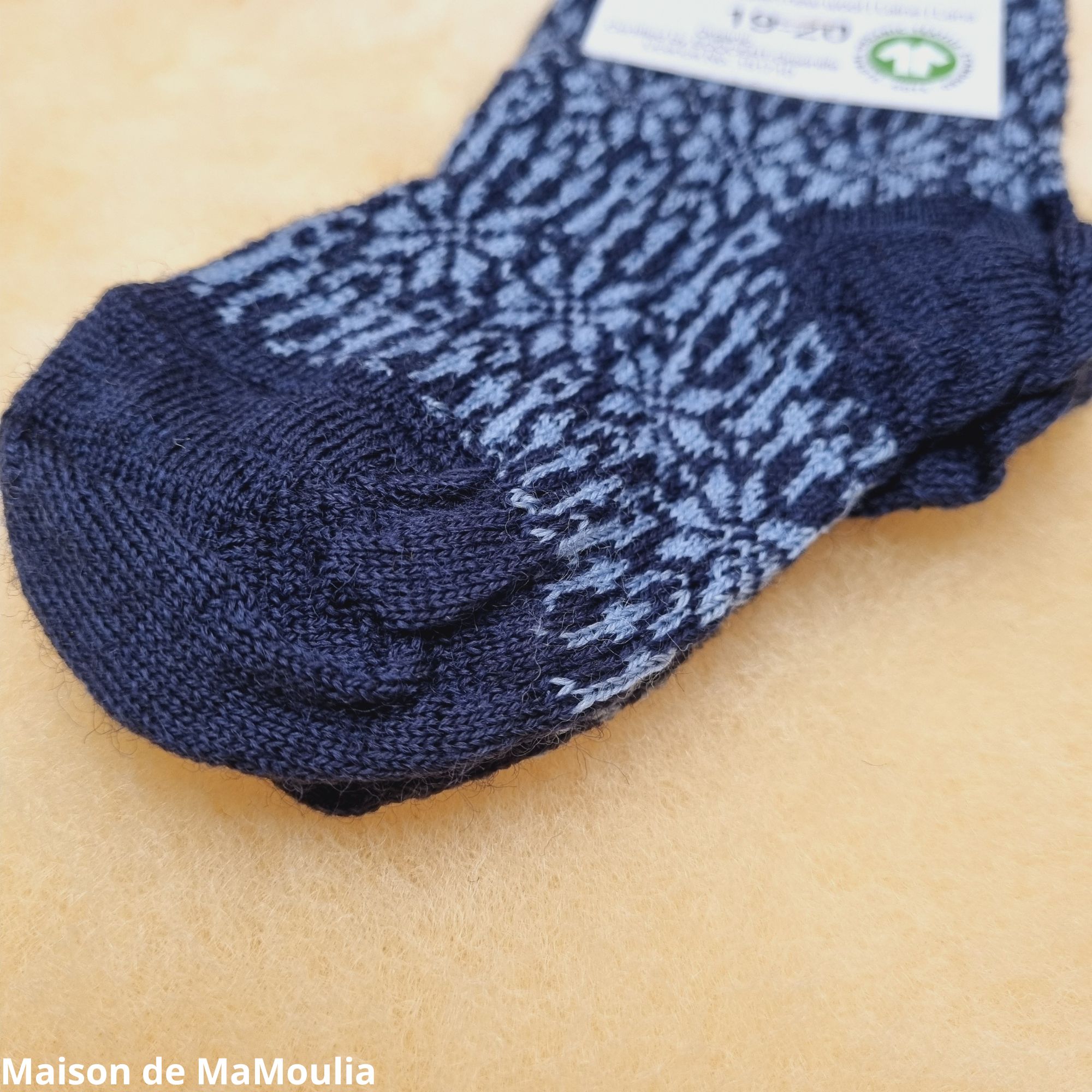 Chaussettes laine enfant sale