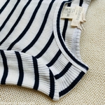 bergen-tshirt-enfant-soie-coton-minimalisma- maison-de-mamoulia-sailor-marin-ecru-rayures