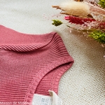bergen-tshirt-enfant-soie-coton-minimalisma- maison-de-mamoulia-antique-red-rose