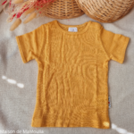 tshirt-manches-courtes-bebe-enfant_pure-laine-bio-4-saisons-manymonths-babyidea-maison-de-mamoulia-fresh-loquat-jaune-clair